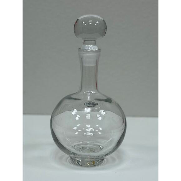 Lovely Blenko Clear Glass Decanter - Perfect Home Decor KT150 - Picture 1 of 4